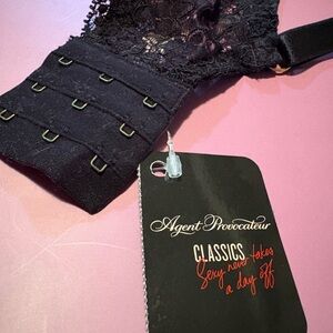 Agent Provocateur Black Lace Bra